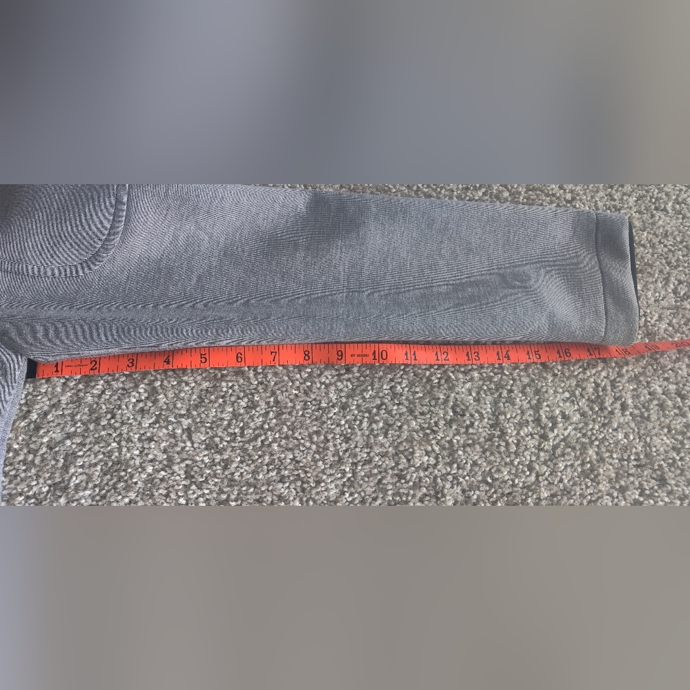 Andrew Marc Grey Zip-Up Hoodie With Removable Hood - Picture 8 of 11